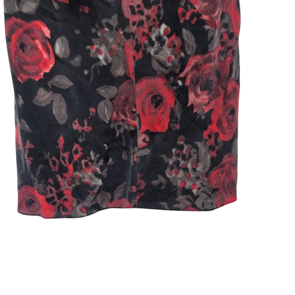 Talbots Women's V-neck Floral Sleeveless Silk Top Blouse 8 Excellent Condition - Picture 6 of 9